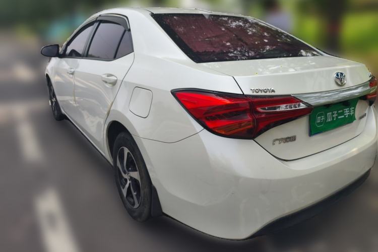 Used Toyota Levin 2017 Revised Dual-Engine 1.8H GS E-CVT Elite Sunroof Version China V Standard Rear Left 45 Deg