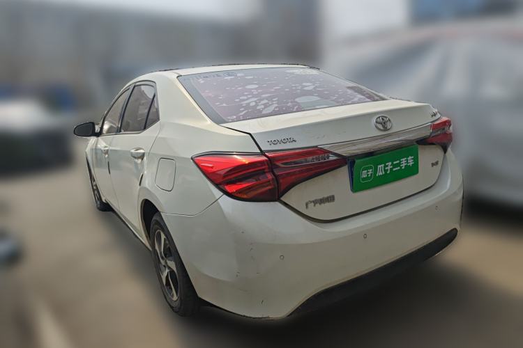 Used Toyota Levin 2017 Revised 185T CVT Elite Edition China V Standard Rear Left 45 Deg