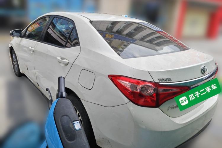Used Toyota Levin 2017 Revised Version 185T CVT New Sharp Edition China V Standard Rear Left 45 Deg