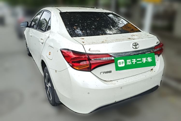 Used Toyota Levin 2017 Revised 185T CVT Elite Edition China V Standard Rear Left 45 Deg