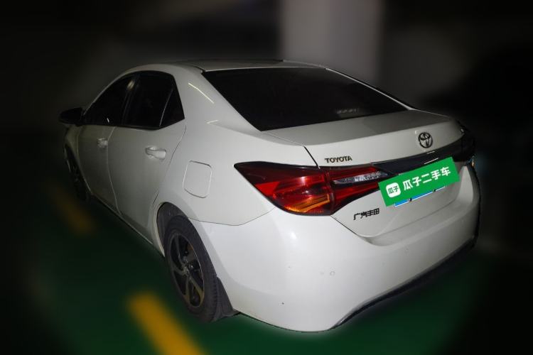 Used Toyota Levin 2017 Revised 185T CVT Elite Edition China V Standard Rear Left 45 Deg