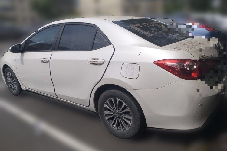 Used Toyota Levin 2017 Revised 185T Manual New Edition China V Standard Rear Left 45 Deg