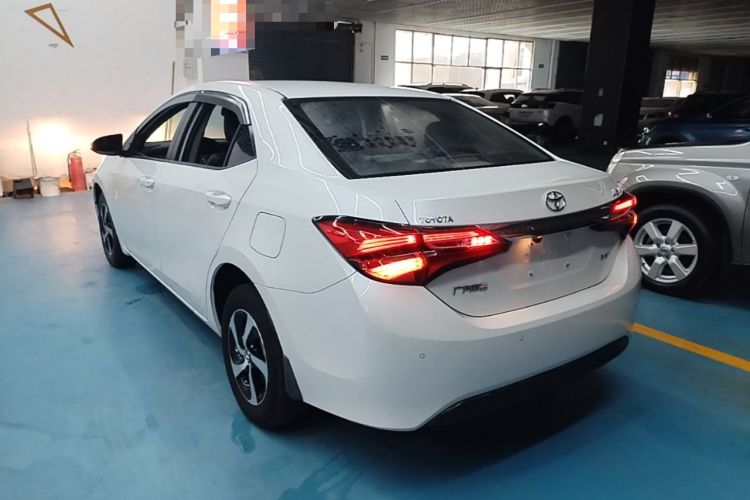Used Toyota Levin 2017 Revised 185T CVT Elite Edition China V Standard Rear Left 45 Deg