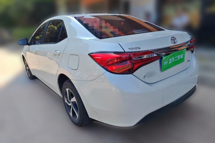 Used Toyota Levin 2017 Revised 185T CVT Elite Edition China V Standard Rear Left 45 Deg