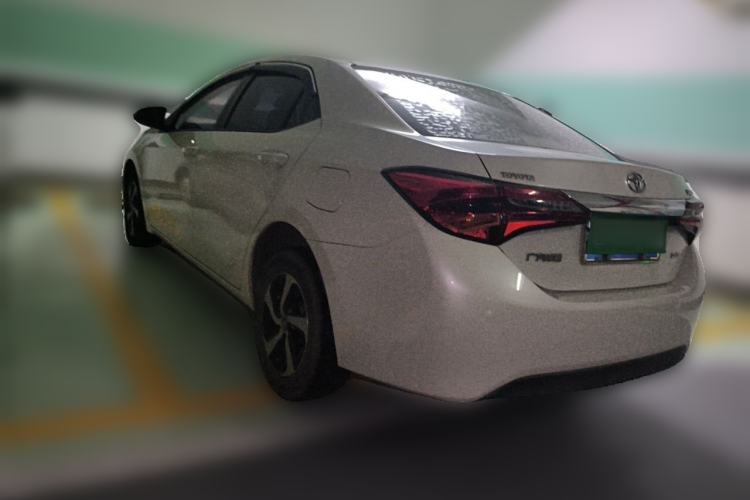 Used Toyota Levin 2017 Revised 185T CVT Elite Edition China V Standard Rear Left 45 Deg