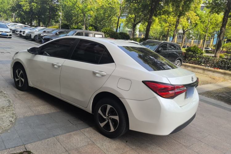 Used Toyota Levin 2017 Revised 185T CVT Elite Edition China V Standard Rear Left 45 Deg