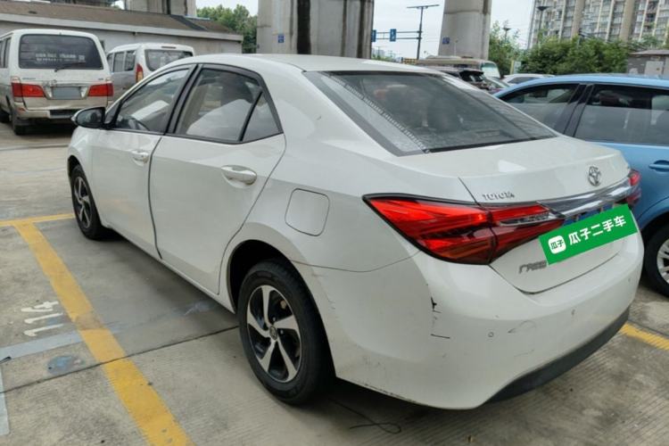 Used Toyota Levin 2017 Revised 185T CVT Elite Edition China V Standard Rear Left 45 Deg