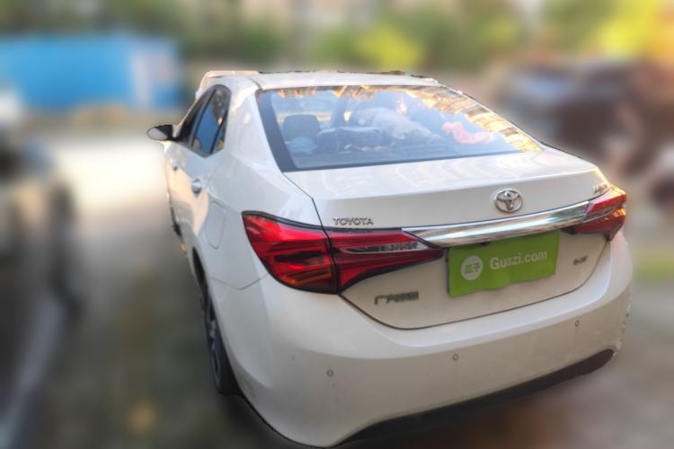 Used Toyota Levin 2017 Revised 185T CVT Elite Edition China V Standard Rear Left 45 Deg