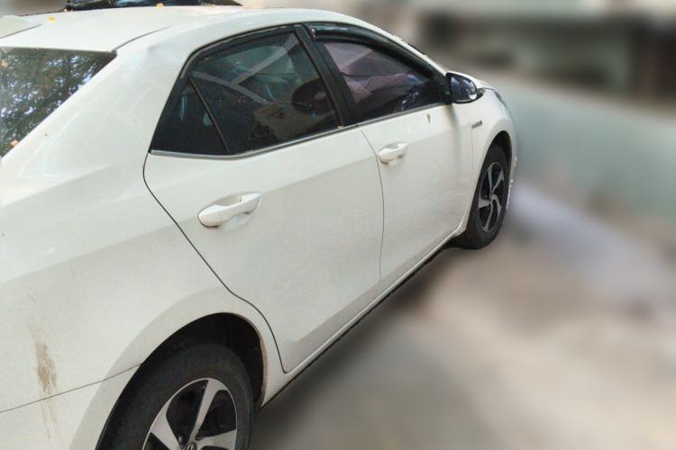 Used Toyota Levin 2017 Revised Dual-Engine 1.8H GS E-CVT Elite Sunroof Version China V Standard Rear Left 45 Deg