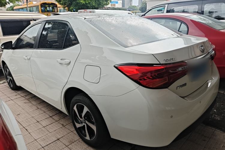 Used Toyota Levin 2017 Revised 185T CVT Elite Edition China V Standard Rear Left 45 Deg