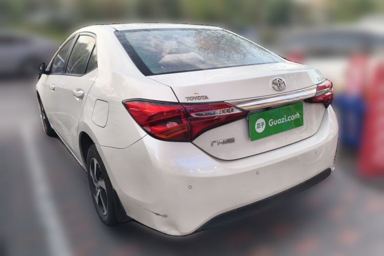 Used Toyota Levin 2017 Revised 185T CVT Elite Edition China V Standard Rear Left 45 Deg