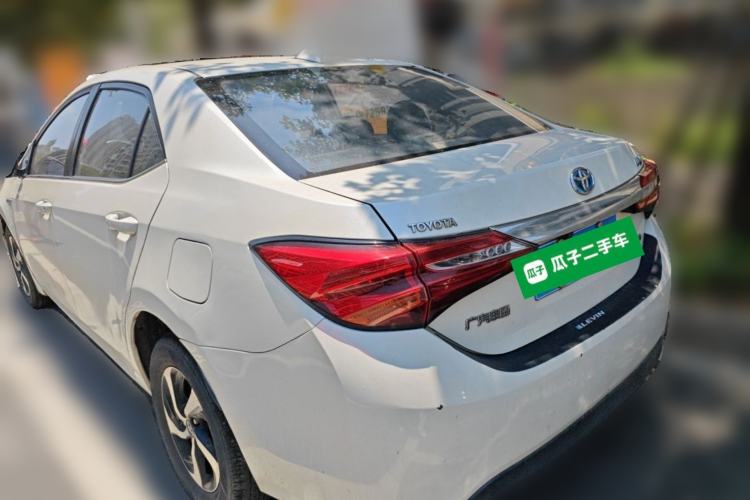 Used Toyota Levin 2017 Revised Dual-Engine 1.8H GS E-CVT Elite Sunroof Version China V Standard Rear Left 45 Deg