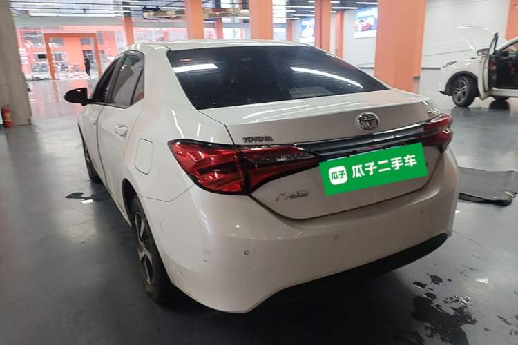 Used Toyota Levin 2017 Revised 185T CVT Elite Edition China V Standard Rear Left 45 Deg