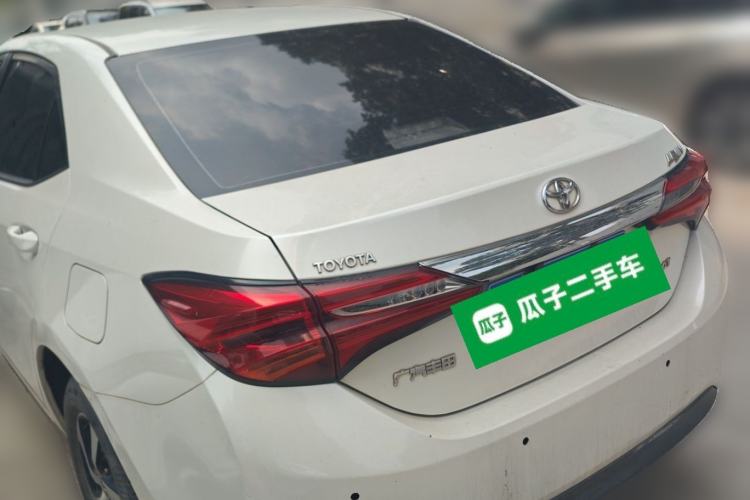 Used Toyota Levin 2017 Revised 185T CVT Elite Edition China V Standard Rear Left 45 Deg