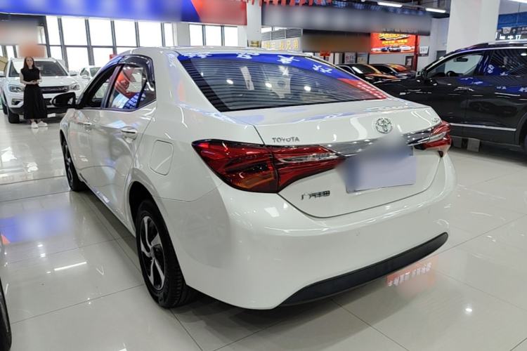 Used Toyota Levin 2017 Revised 1.8 GS CVT Elite Edition China V Standard Rear Left 45 Deg