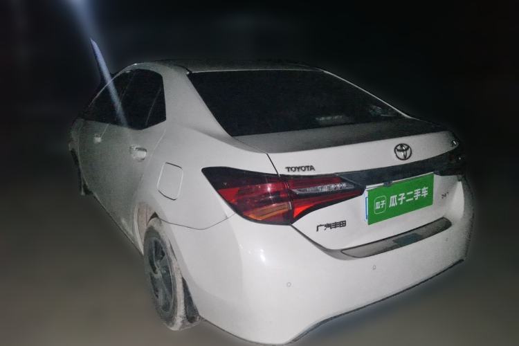 Used Toyota Levin 2017 Revised 185T CVT Elite Edition China V Standard Rear Left 45 Deg