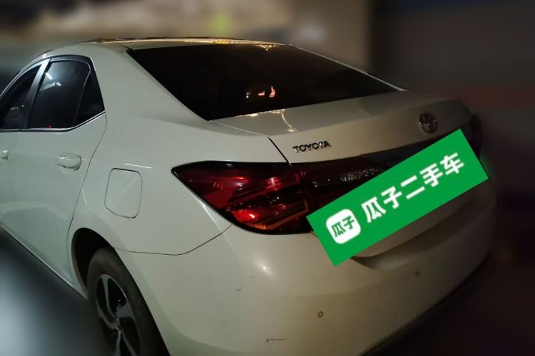 Used Toyota Levin 2017 Revised 185T CVT Elite Edition China V Standard Rear Left 45 Deg
