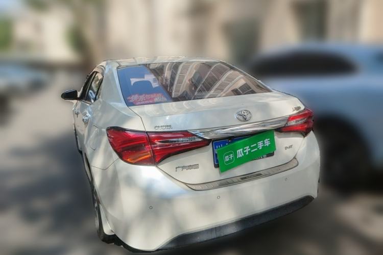 Used Toyota Levin 2017 Revised 185T CVT Elite Edition China V Standard Rear Left 45 Deg