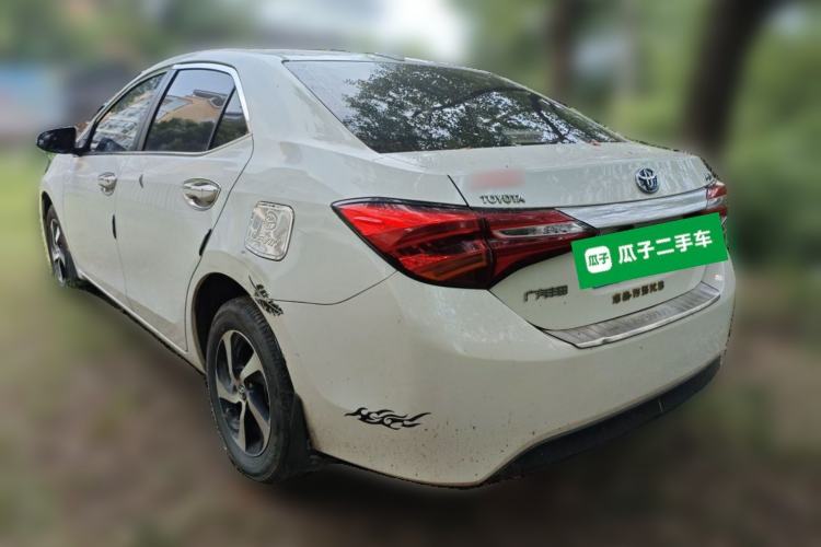 Used Toyota Levin 2017 Revised Dual-Engine 1.8H GS E-CVT Elite Sunroof Version China V Standard Rear Left 45 Deg