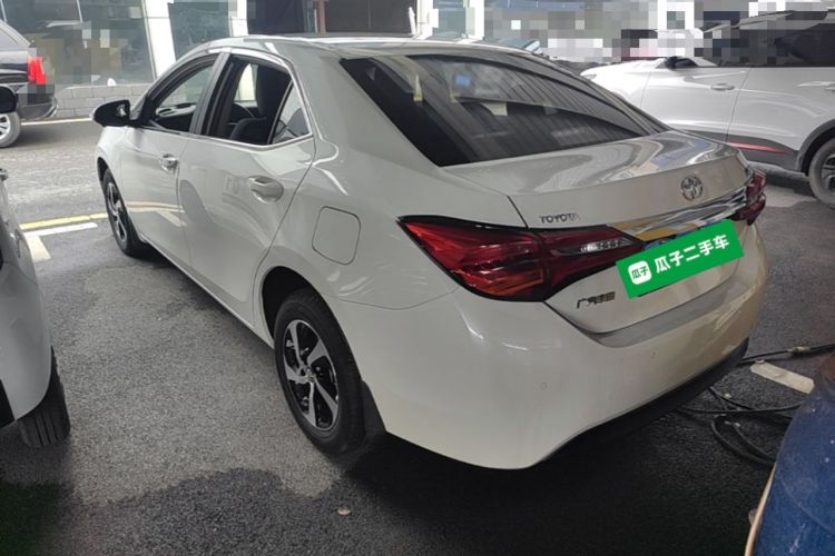Used Toyota Levin 2017 Revised 185T CVT Elite Edition China V Standard Rear Left 45 Deg
