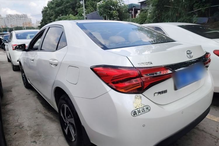 Used Toyota Levin 2017 Revised 185T CVT Elite Edition China V Standard Rear Left 45 Deg