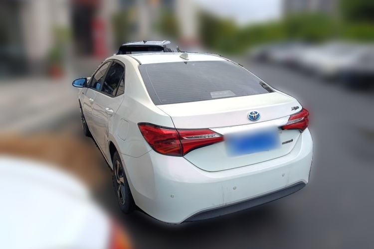 Used Toyota Levin 2017 Revised Dual-Engine 1.8H GS E-CVT Elite Sunroof Version China V Standard Rear Left 45 Deg
