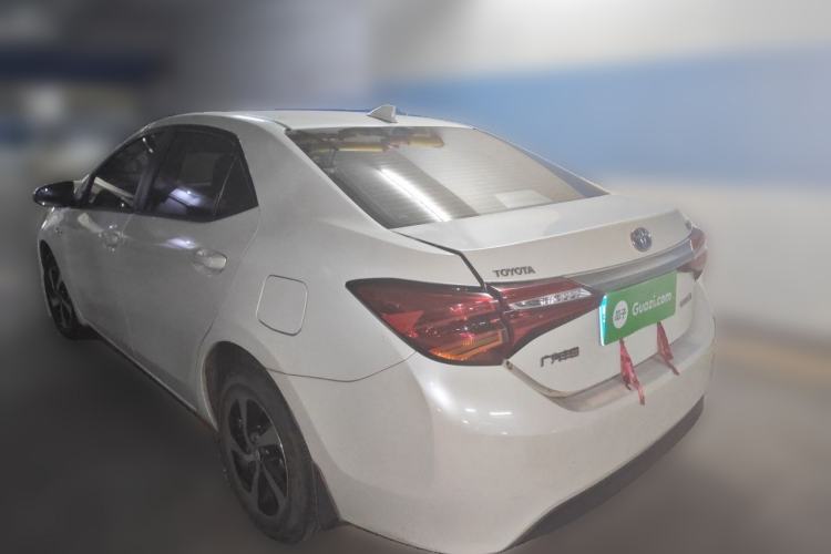 Used Toyota Levin 2017 Revised Dual-Engine 1.8H GS E-CVT Elite Sunroof Version China V Standard Rear Left 45 Deg