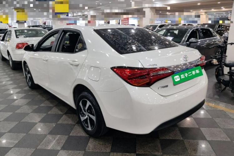 Used Toyota Levin 2017 Revised 185T CVT Elite Edition China V Standard Rear Left 45 Deg