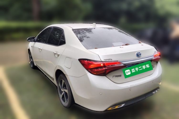 Used Toyota Levin 2017 Revised Dual-Engine 1.8H GS E-CVT Elite Sunroof Version China V Standard Rear Left 45 Deg