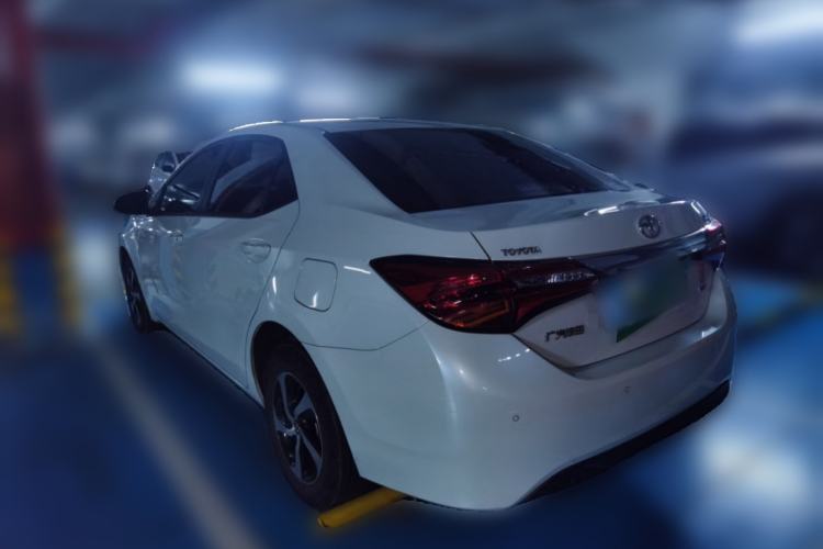 Used Toyota Levin 2017 Revised 185T CVT Elite Edition China V Standard Rear Left 45 Deg