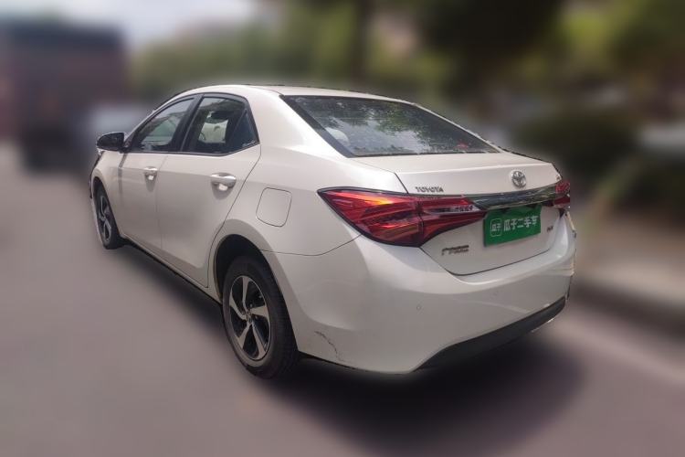 Used Toyota Levin 2017 Revised 185T CVT Elite Edition China V Standard Rear Left 45 Deg