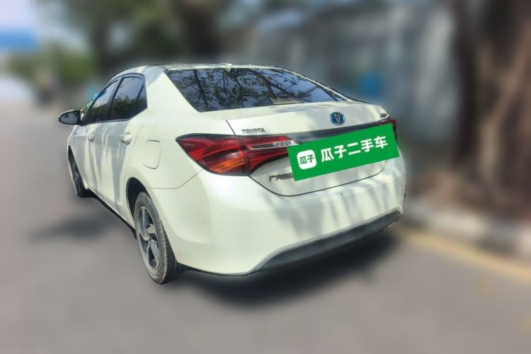 Used Toyota Levin 2017 Revised Dual-Engine 1.8H GS E-CVT Elite Sunroof Version China V Standard Rear Left 45 Deg