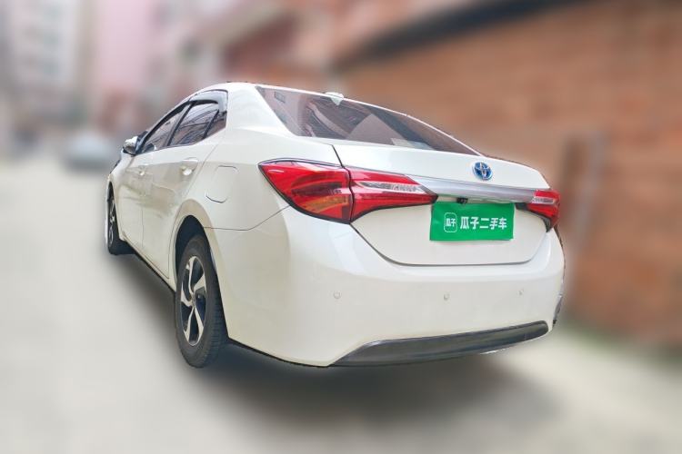 Used Toyota Levin 2017 Revised Dual-Engine 1.8H GS E-CVT Elite Sunroof Version China V Standard Rear Left 45 Deg