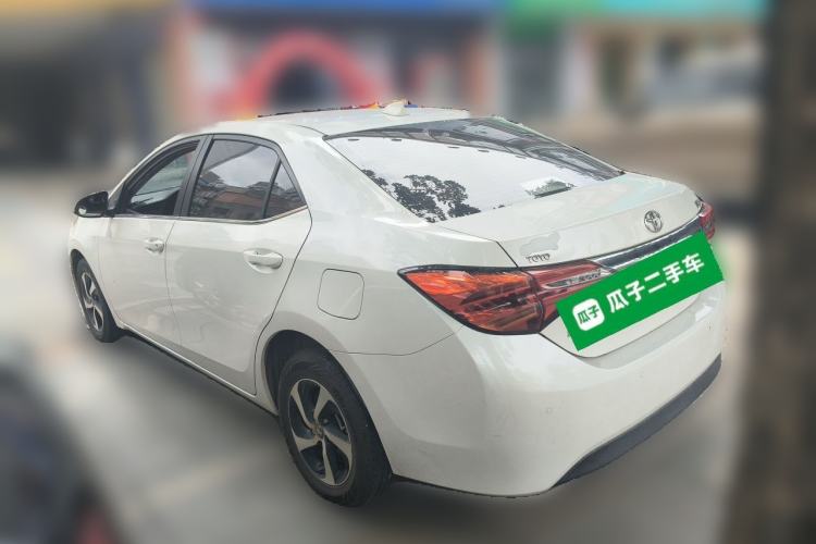Used Toyota Levin 2017 Revised 185T CVT Elite Edition China V Standard Rear Left 45 Deg