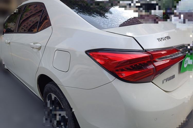 Used Toyota Levin 2017 Revised 185T CVT Elite Edition China V Standard Rear Left 45 Deg