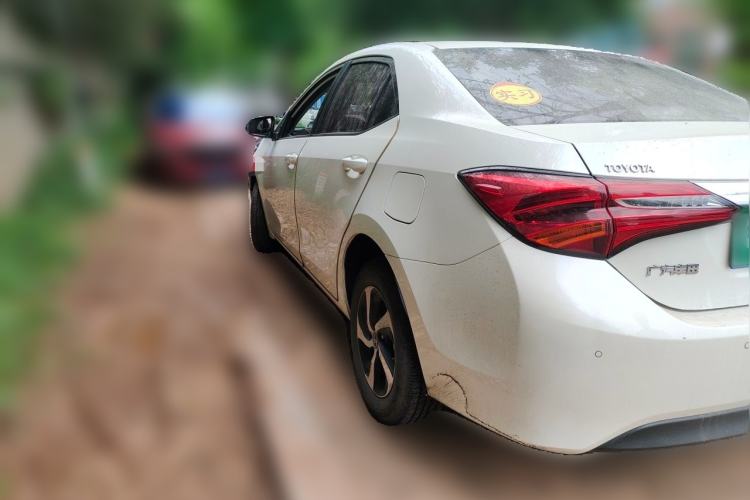 Used Toyota Levin 2017 Revised 185T CVT Elite Edition China V Standard Rear Left 45 Deg