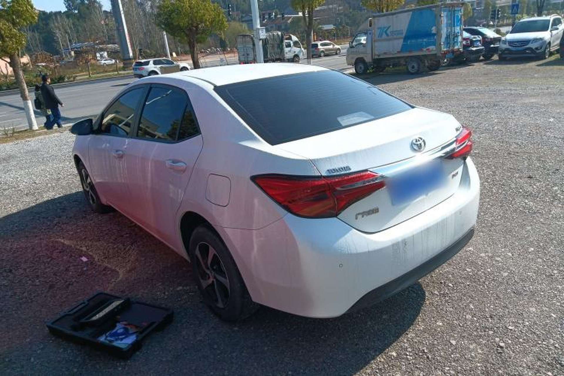 Used Toyota Levin 2017 Revised 185T CVT Elite Edition China V Standard Rear Left 45 Deg