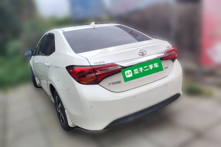 Used Toyota Levin 2017 Revised 185T CVT Elite Edition China V Standard Rear Left 45 Deg