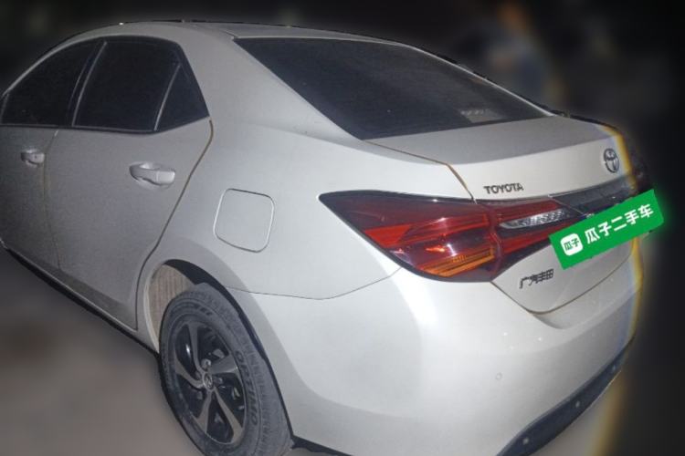 Used Toyota Levin 2017 Revised 185T CVT Elite Edition China V Standard Rear Left 45 Deg