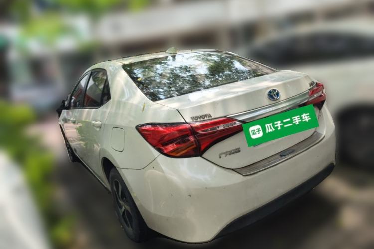 Used Toyota Levin 2017 Revised Dual-Engine 1.8H GS E-CVT Elite Sunroof Version China V Standard Rear Left 45 Deg
