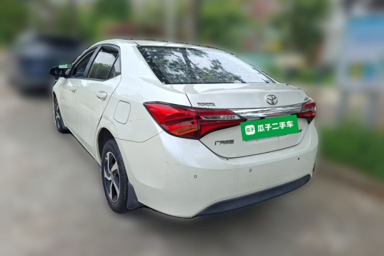 Used Toyota Levin 2017 Revised 185T CVT Elite Edition China V Standard Rear Left 45 Deg