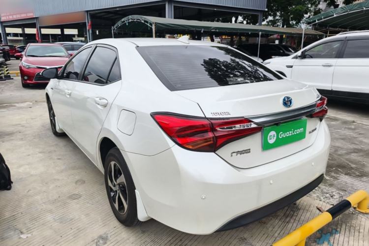 Used Toyota Levin 2017 Revised Dual-Engine 1.8H GS E-CVT Elite Sunroof Version China V Standard Rear Left 45 Deg