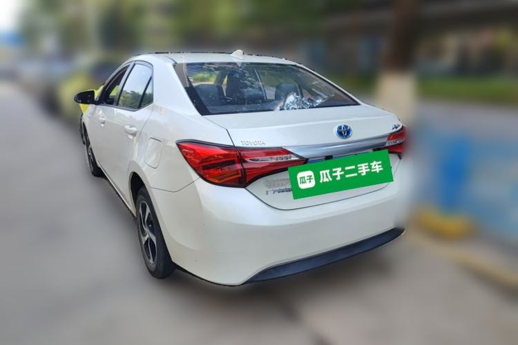 Used Toyota Levin 2017 Revised Dual-Engine 1.8H GS E-CVT Elite Sunroof Version China V Standard Rear Left 45 Deg
