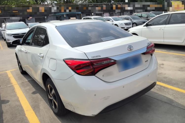 Used Toyota Levin 2017 Revised 185T CVT Elite Edition China V Standard Rear Left 45 Deg