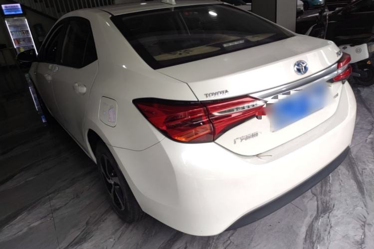 Used Toyota Levin 2017 Revised Dual-Engine 1.8H GS E-CVT Elite Sunroof Version China V Standard Rear Left 45 Deg