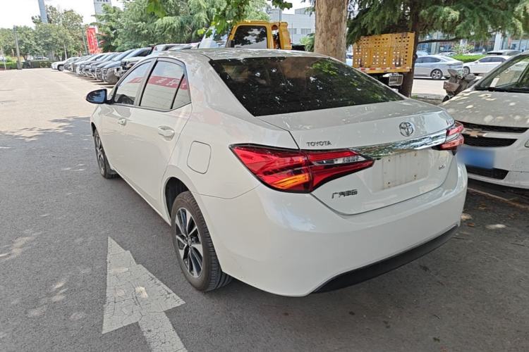 Used Toyota Levin 2017 Revised 185T CVT Leading Edition China V Standard Rear Left 45 Deg