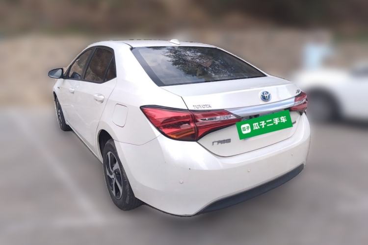 Used Toyota Levin 2017 Revised Dual-Engine 1.8H GS E-CVT Elite Sunroof Version China V Standard Rear Left 45 Deg