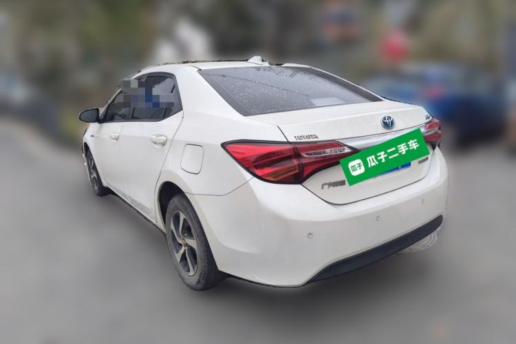 Used Toyota Levin 2017 Revised Dual-Engine 1.8H GS E-CVT Elite Sunroof Version China V Standard Rear Left 45 Deg