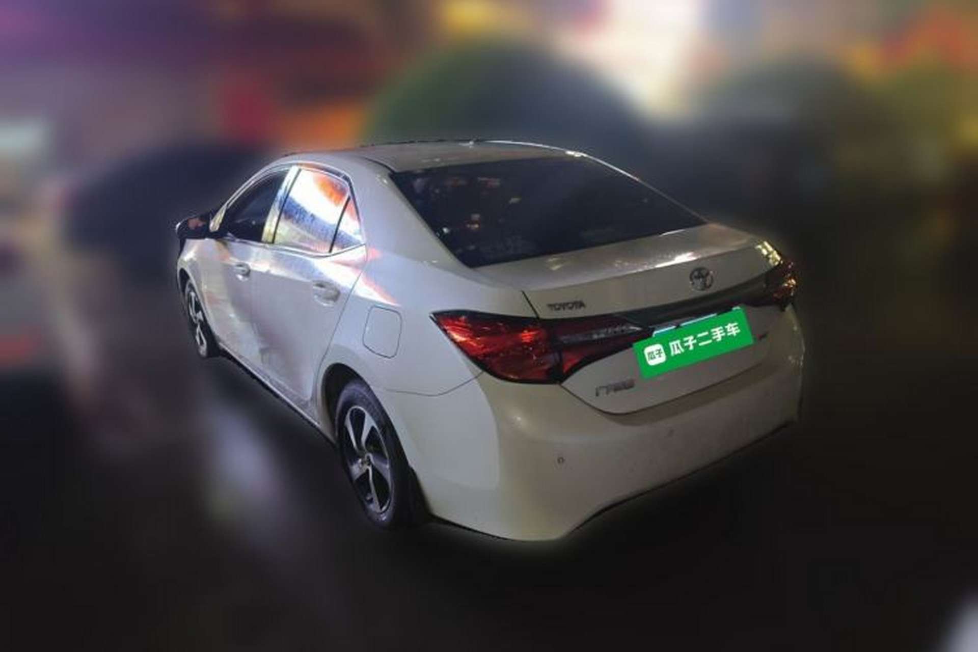 Used Toyota Levin 2017 Revised 185T CVT Elite Edition China V Standard Rear Left 45 Deg