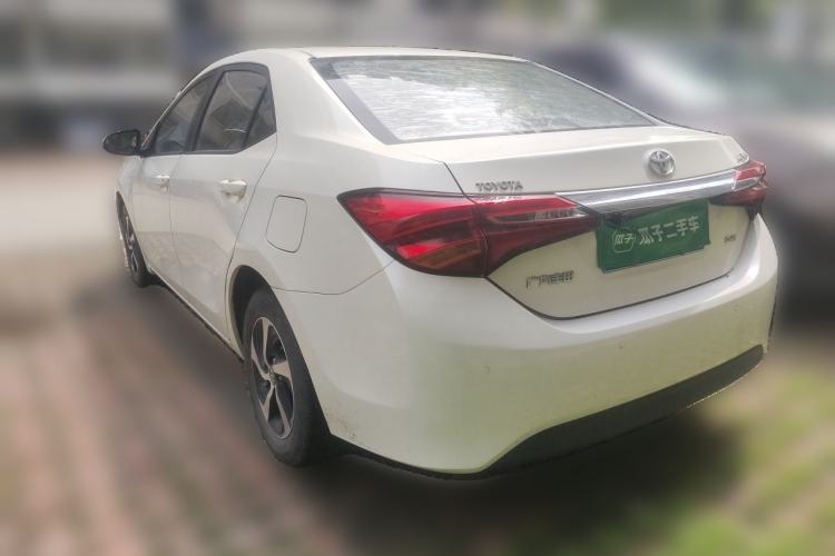 Used Toyota Levin 2017 Revised 185T CVT Elite Edition China V Standard Rear Left 45 Deg